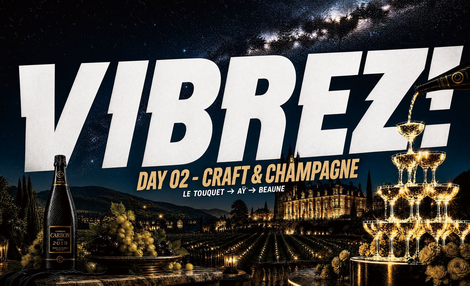 DAY 02 Craft & Champagne